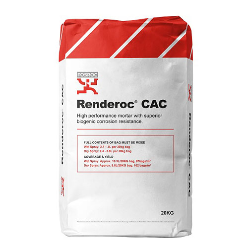 RENDEROC CAC DRY SPRAY 4MM MTO FC306061-20KG